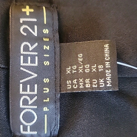 Forever 21 Women's Black and White Polka Dot Dress, Size: XL, NWT - Picture 7 of 13